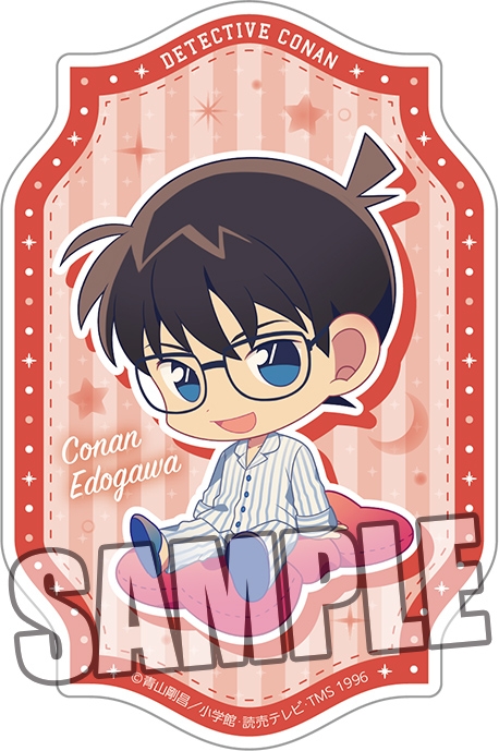グッズ ステッカー 名探偵コナン ダイカットステッカー 江戸川 コナン リラックスver アニメイト