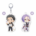 【グッズ-キーホルダー】Re:ゼロから始める異世界生活 オモテウラァクリル スバル&ユリウス【再販】の画像