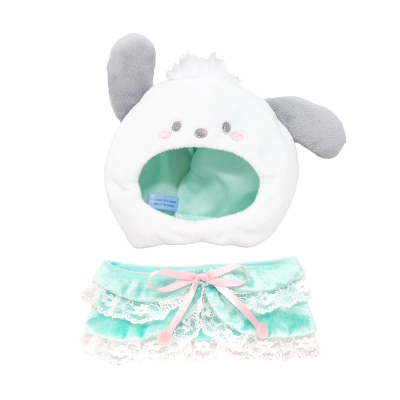 【グッズ-ぬい服】サンリオキャラクターズ プラッシュコスチューマー レースケープ ポチャッコ (M)