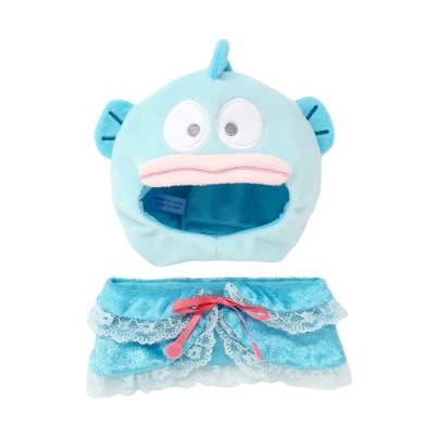 【グッズ-ぬい服】サンリオキャラクターズ プラッシュコスチューマー レースケープ ハンギョドン (M)