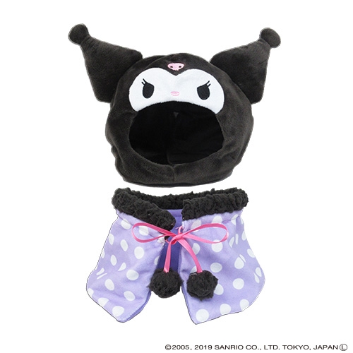 【グッズ-ぬい服】サンリオキャラクターズ プラッシュコスチューマー クロミ (M)