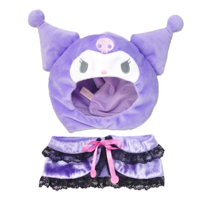 【グッズ-ぬい服】サンリオキャラクターズ プラッシュコスチューマー レースケープ クロミ (M)