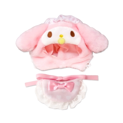 【グッズ-ぬい服】サンリオキャラクターズ プラッシュコスチューマー ベビースタイル マイメロディ (M)