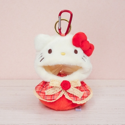 【グッズ-ぬい服】サンリオキャラクターズ プラッシュコスチューマー おでかけマスコット ハローキティ
