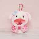 【グッズ-ぬい服】サンリオキャラクターズ プラッシュコスチューマー おでかけマスコット マイメロディの画像