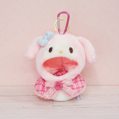 【グッズ-ぬい服】サンリオキャラクターズ プラッシュコスチューマー おでかけマスコット マイメロディ