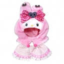 【グッズ-ぬい服】サンリオキャラクターズ MM50th & KU20th プラッシュコスチューマー マイメロディ (S)の画像