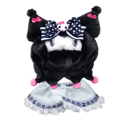 【グッズ-ぬい服】サンリオキャラクターズ MM50th & KU20th プラッシュコスチューマー クロミ (S)
