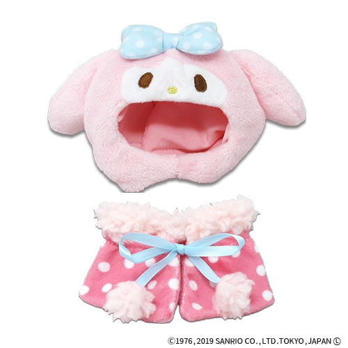 【グッズ-ぬい服】サンリオキャラクターズ プラッシュコスチューマー マイメロディ (S)