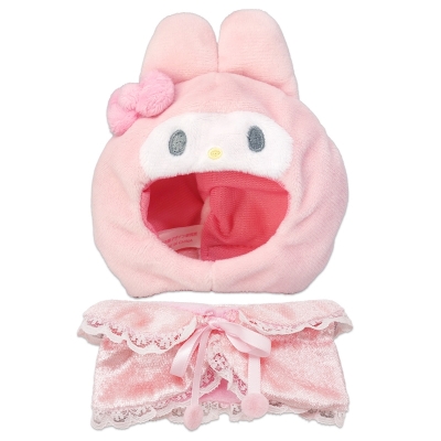 【グッズ-ぬい服】サンリオキャラクターズ プラッシュコスチューマー レースケープ マイメロディ (S)