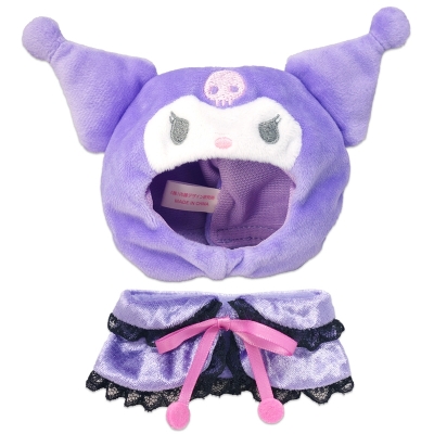 【グッズ-ぬい服】サンリオキャラクターズ プラッシュコスチューマー レースケープ クロミ (S)