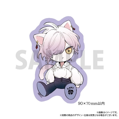 【グッズ(書籍)】花秘める君のメテオール 特大ステッカー ラビ2