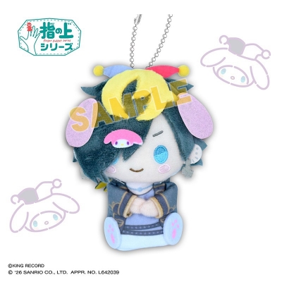 【グッズ-マスコット】ヒプノシスマイク SANRIO NAKAYOKU EDIT 指の上シリーズ 四十物 十四×マイメロディ【リニューアル再販】