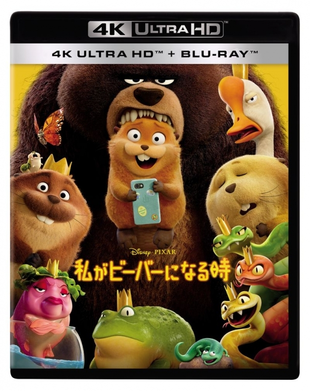 【Blu-ray】映画 私がビーバーになる時 4K UHD + ブルーレイ セット