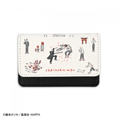 【グッズ-財布】チェンソーマン イラストレーター鬼頭祈コラボ ミニウォレット