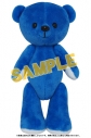 【グッズ-キーホルダー】くまめいと ぬいぐるみマスコット/ブルー【再販】の画像