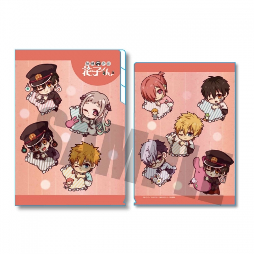 グッズ クリアファイル 地縛少年花子くん ぎゅぎゅっとクリアファイル3ポケット おやすみver A アニメイト