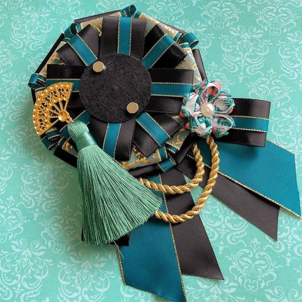 【グッズ-マグネット】ノンキャラオリジナル 和風ロゼット GN【G.triger】