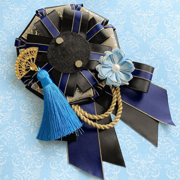 【グッズ-マグネット】ノンキャラオリジナル 和風ロゼット BL【G.triger】