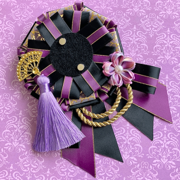 【グッズ-マグネット】ノンキャラオリジナル 和風ロゼット PP【G.triger】