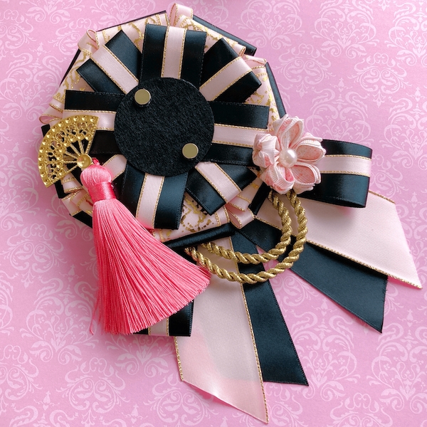 【グッズ-マグネット】ノンキャラオリジナル 和風ロゼット PK【G.triger】