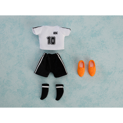 【フィギュア-パーツ】ねんどろいどどーる おようふくセット サッカーユニフォーム (ホワイト)