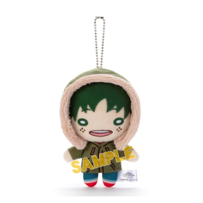 【グッズ-マスコット】僕のヒーローアカデミア にとたん ボールチェーン付ぬいぐるみ 緑谷出久(コート)【再販】