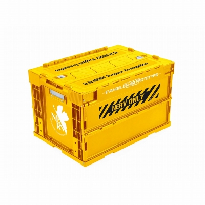 【グッズ-収納BOX】EVANGELION NERV 折りたたみコンテナ 零号機カラーVer.