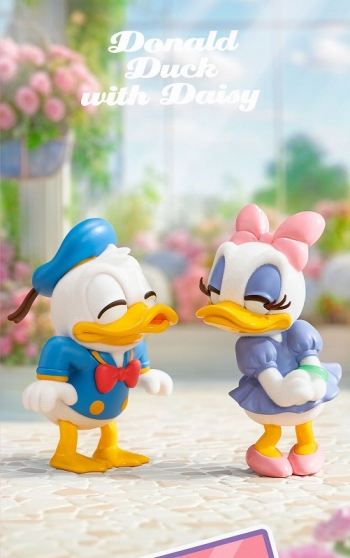 トレーディングフィギュア】BLINDBOX ドナルドダック デイジーと一緒 