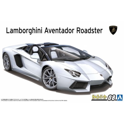 【プラモデル】ザ☆スーパーカー No.8 '12 ランボルギーニ アヴェンタドール ロードスター 1/24【再販】