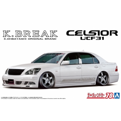 【プラモデル】ザ☆チューンドカー No.70 K-BREAK UCF31 セルシオ '03 (トヨタ) 1/24【再販】