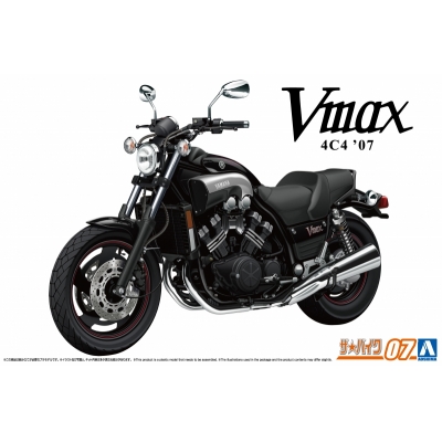 【プラモデル】ザ☆バイク No.7 ヤマハ 4C4 Vmax '07 1/12【再販】