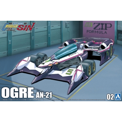 【プラモデル】1/24 サイバーフォーミュラ No.2 凰呀 (オーガ) AN-21 1/24【再販】