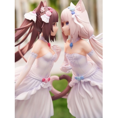 【美少女フィギュア】ネコぱら ショコラ&バニラ エデンの夢ver. 1/7 完成品フィギュア
