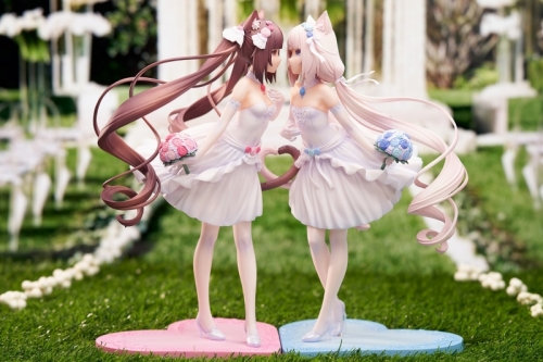 美少女フィギュア】ネコぱら ショコラ＆バニラ エデンの夢ver. 1/7