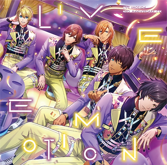 【音楽】アプリゲーム うたの☆プリンスさまっ♪ LIVE EMOTION 2nd Anniversary CD レン・翔・セシル・嶺二・綺羅