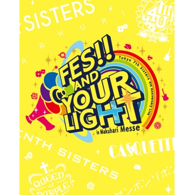 【Blu-ray】Tokyo 7th シスターズ t7s 4th Anniversary Live -FES!! AND YOUR LIGHT- in Makuhari Messe 通常版