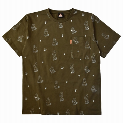 【グッズ-Tシャツ】ゆるキャン△ 松ぼっくりリン Tシャツ M【アクロス】