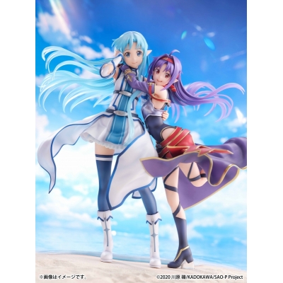 【美少女フィギュア】ソードアート・オンライン アスナ&ユウキ -Ending Ver.- 1/7 完成品フィギュア【送料無料】