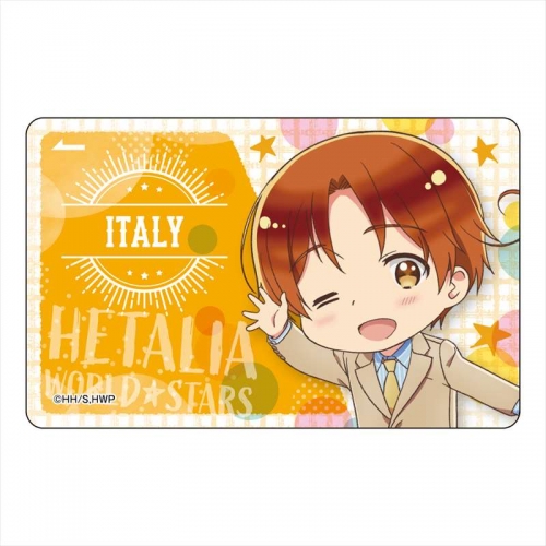 グッズ ステッカー ヘタリア World Stars Icカードステッカー イタリア アニメイト