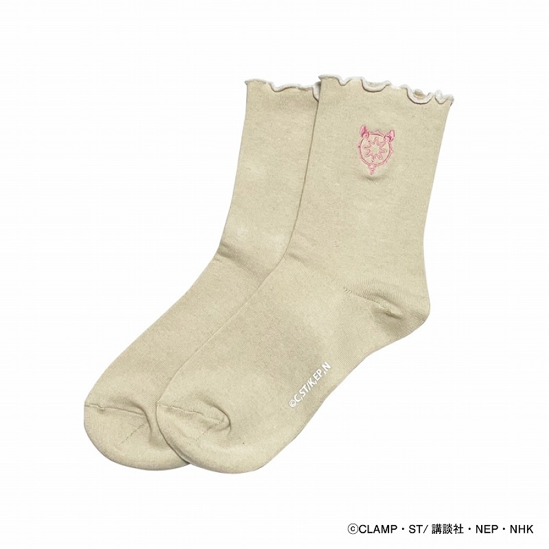 グッズ 靴下 カードキャプターさくら クリアカード編 フリルソックス Natural Culcolle アニメイト
