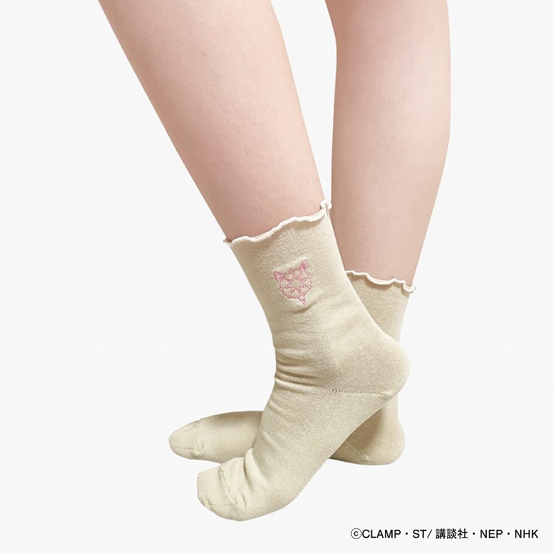 グッズ 靴下 カードキャプターさくら クリアカード編 フリルソックス Natural Culcolle アニメイト
