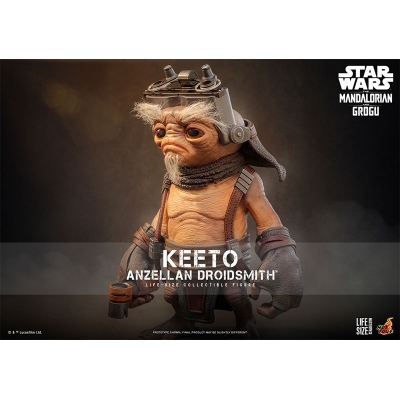 【アクションフィギュア】ライフサイズ・マスターピース スター・ウォーズ/マンダロリアン・アンド・グローグー キート(アンゼラ人/ドロイド修理屋) 1/1