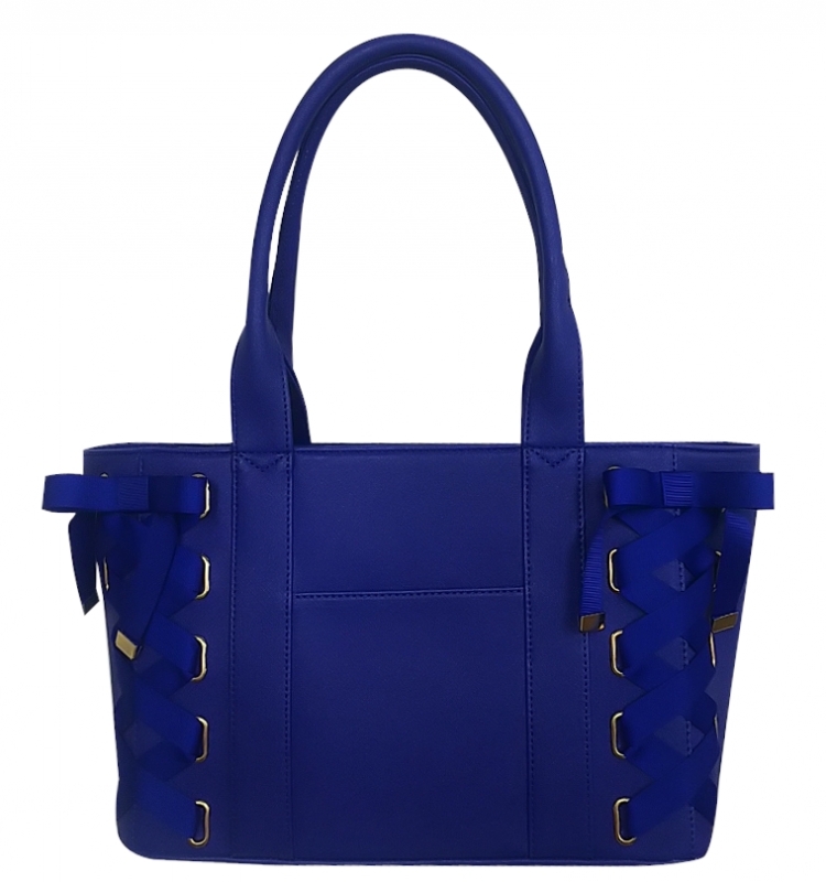 【グッズ-バッグ】ノンキャラオリジナル レースアップクリアポケトート コン【クレスト】