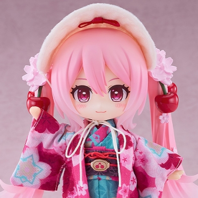 【アクションフィギュア】キャラクター・ボーカル・シリーズ01 初音ミク ねんどろいどどーる 桜ミク ひろはこ 2025Ver.(函館)