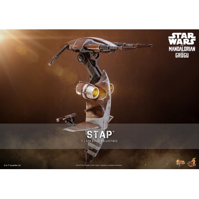【アクションフィギュア】ムービー・マスターピース スター・ウォーズ/マンダロリアン・アンド・グローグー STAP 1/6スケールビークル