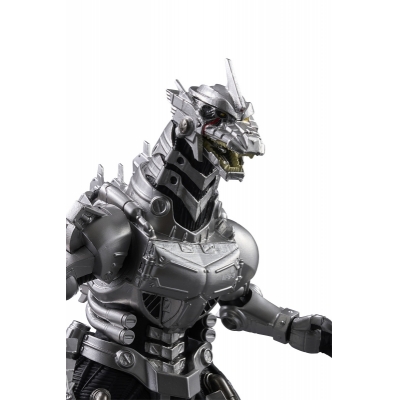 【アクションフィギュア】DESKTOP MONSTER ゴジラ×モスラ×メカゴジラ 東京SOS 3式機龍<改>高機動型 モバイルスタンド