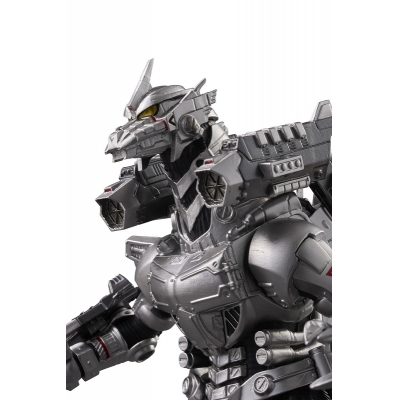 【アクションフィギュア】DESKTOP MONSTER ゴジラ×モスラ×メカゴジラ 東京SOS 3式機龍<改>重武装型 モバイルスタンド