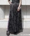 【グッズ-その他】モノノ怪 【モノノ怪】ワイドパンツ 黒の画像