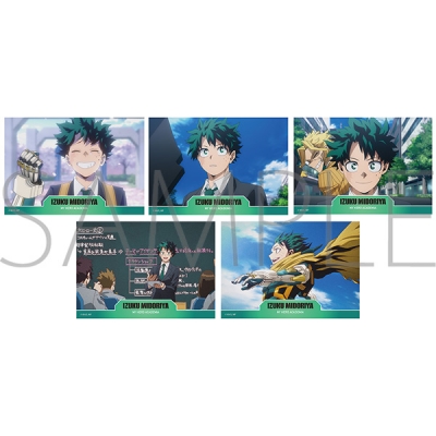 【グッズ-ブロマイド】僕のヒーローアカデミア ブロマイドセット/FINAL SEASON 5枚入り 緑谷 出久
